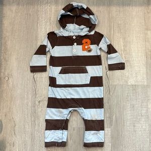Carter’s Hooded Coveralls, size 18 months